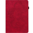 Husă cu clapetă pentru Amazon Kindle Paperwhite 5 (2021), flower, albastru
