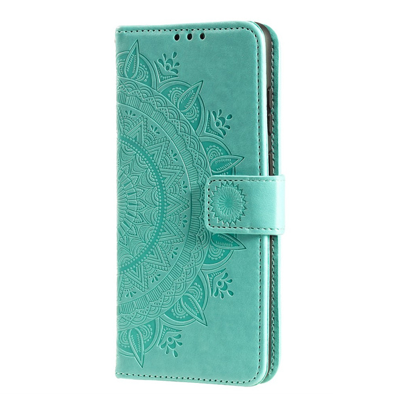 Cu clapetă pentru Oppo Reno6 5G, Mandala, verde