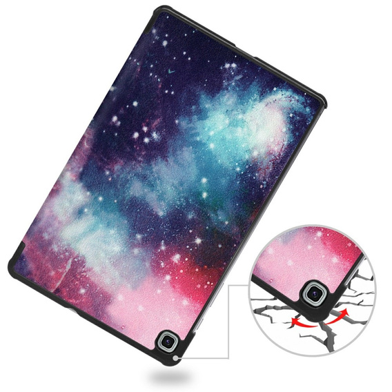 Husă pentru Samsung Galaxy Tab S6 Lite, Smartcase, galaxy