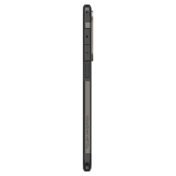 Carcasa Spigen pentru Samsung Galaxy A36 5G, Tough Armor Mag MagSafe, negru + 9H Tempered Glass