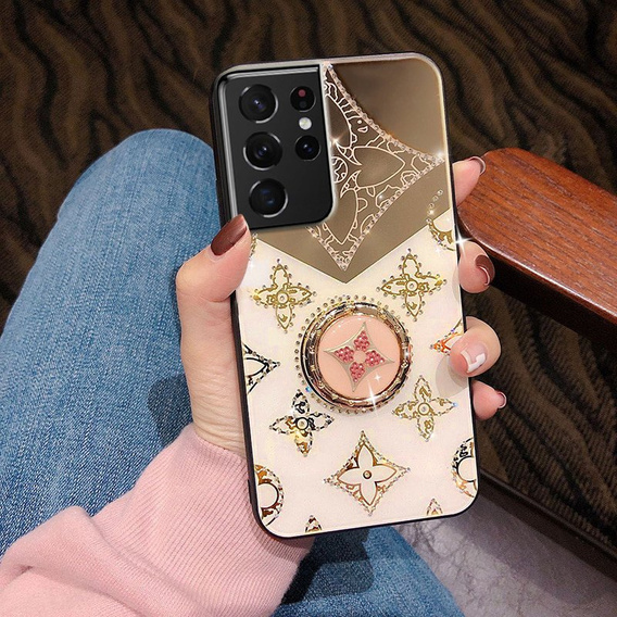 Fashion Huse pentru Samsung Galaxy S21 Ultra, roz