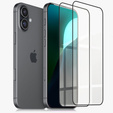 2x sticlă călită ERBORD 3D pentru iPhone 16 Plus pentru întregul display