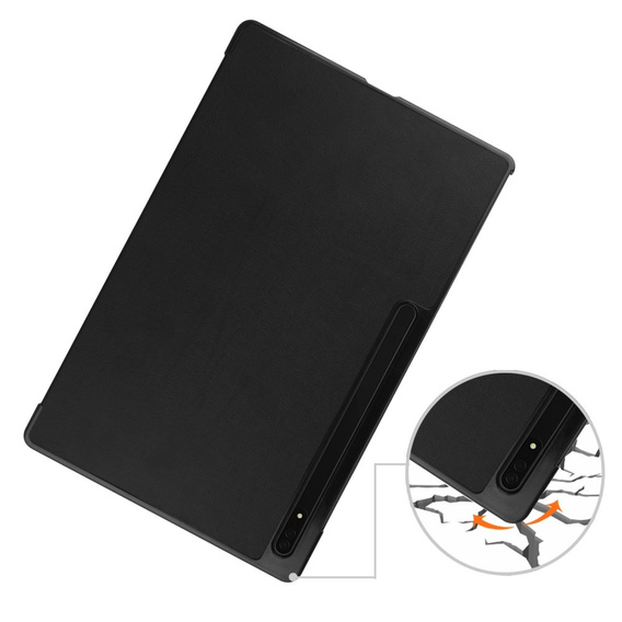 Husă pentru Samsung Galaxy Tab S9 Ultra, Smartcase, negru