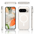 Husă pentru Google Pixel 9 Pro XL, Fusion Hybrid Case, pentru MagSafe, transparentă