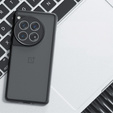 Carcasă pentru OnePlus 12 5G, Fusion Hybrid, cu protecție pentru camera foto, transparent / negru