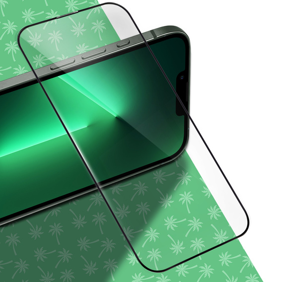 Sticlă temperată 5D Full Glue Smart Palm pentru iPhone 13/13 Pro/16e