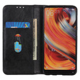 Husa cu clapetă pentru Samsung Galaxy S25 Ultra, Split Leather, negru
