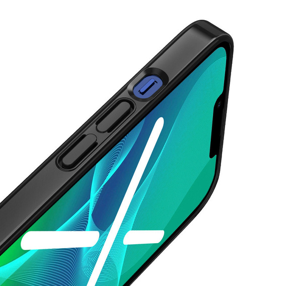 Huse pentru iPhone 13 Pro Max, ERBORD Hybrid MagSafe Case, albastru
