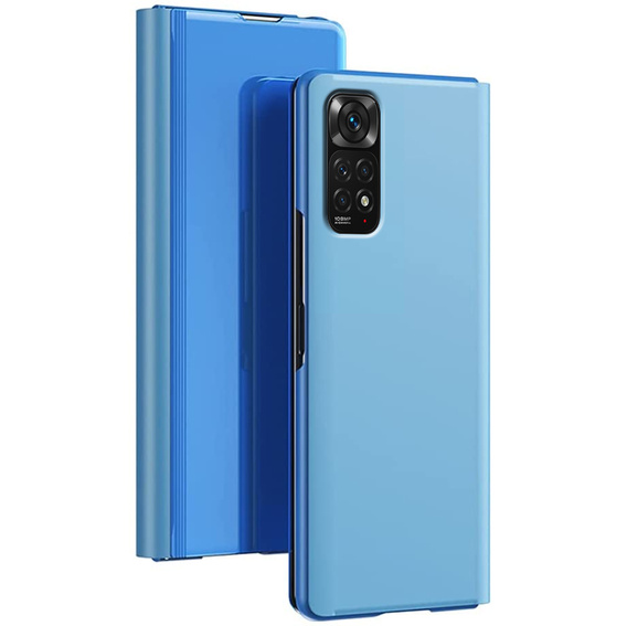 Huse pentru Xiaomi Redmi Note 11 / 11S, Clear View, albastru
