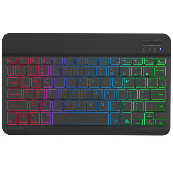 Carcasă + tastatură Apple iPad Pro 11" 5 gen. 2024, Leather Pen Slot TouchPad, negru