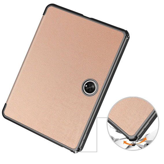 Husă pentru OnePlus Pad, Smartcase, roz rose gold