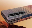 Husă pentru Samsung Galaxy Z Fold6 5G - magnetic Aramid Fiber, portocaliu
