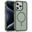 Carcasă cu ramă pentru iPhone 15 Pro, pentru MagSafe, verde