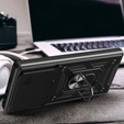 Husă blindată pentru Xiaomi 14T, CamShield Slide, negru