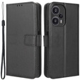 Cu clapetă pentru Poco F5 5G, Wallet Smart Magnet, negru