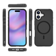 Husă MagForce pentru iPhone 17, pentru MagSafe, blindată, neagră