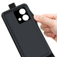 Cu clapetă pentru Motorola Moto G84, Flip, negru
