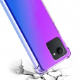Husa pentru Realme C30 / Narzo 50i Prime, Gradient Dropproof, Violet / albastru