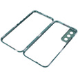 Husa pentru Samsung Galaxy S21, Magnetic Dual Glass, verde