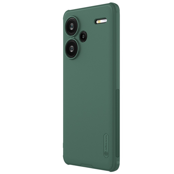 Carcasă NILLKIN pentru Xiaomi Redmi Note 13 Pro+, Super Frosted Shield Case, verde