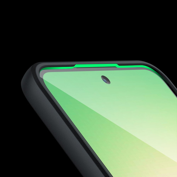 Husă Fusion Hybrid pentru Samsung Galaxy A57 5G, transparentă/neagră