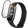 Carcasă 2in1 + sticlă călită pentru Xiaomi Smart Band 10 / 9 / 8, negru