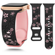 Curea din silicon pentru Apple Watch 1/2/3/4/5/6/7/8/9/SE 38/40/41/mm