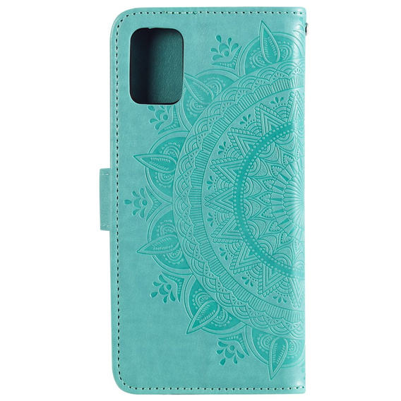 Cu clapetă pentru Oppo Reno6 5G, Mandala, verde
