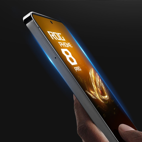Sticlă temperată pentru ASUS ROG Phone 8 Pro, Dux Ducis ecran complet, cadru negru