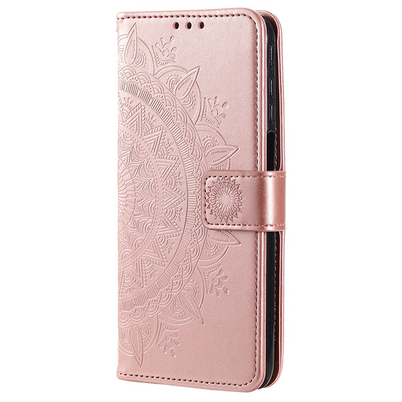Cu clapetă pentru Xiaomi Redmi Note 11/11S, Mandala, roz
