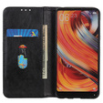 Husa cu clapetă pentru Honor 200 Lite, Split Leather, negru