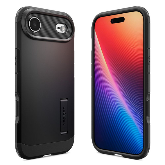 Carcasă Spigen pentru iPhone Air, Tough Armor T Mag MagSafe, negru
