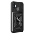 Husă blindată pentru Infinix Hot 12 Play 4G, CamShield Slide, negru