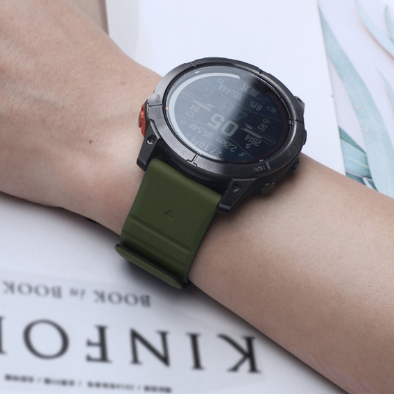 Curea din silicon QuickFit pentru Garmin Fenix 22mm