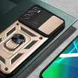 Husă blindată pentru Motorola Moto G60, CamShield Slide, de aur