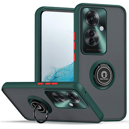 Husa pentru Oppo Reno 11F 5G, Frosted Ring, verde