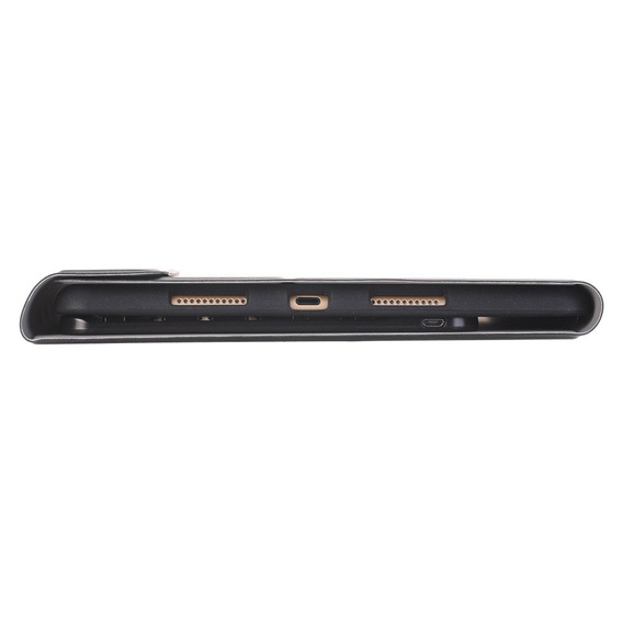 Carcasă + tastatură iPad 7/8/9 10.2 2019/2020/2021, Pen Slot, negru