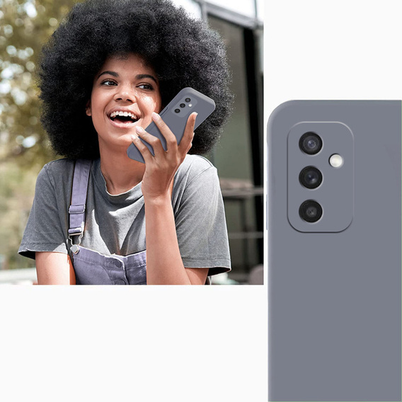 Husa pentru Samsung Galaxy M52 5G, Silicone Lite, lavanda