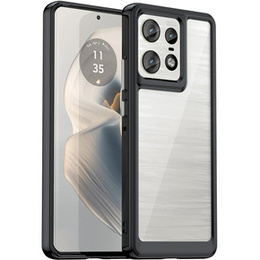 Huse pentru Motorola Edge 50 Pro, Fusion Hybrid, negru