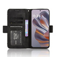 Cu clapetă pentru Motorola Edge 50 Neo / Motorola ThinkPhone 25, Card Slot, negru