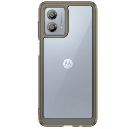 Huse pentru Motorola Moto G84 5G, Fusion Hybrid, transparent / negru