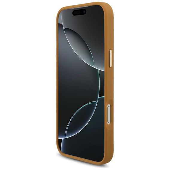 Husă Karl Script Logo Karl Lagerfeld – cu nasturi metalici pentru iPhone 17 Pro Max