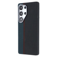 Carcasa pentru Samsung S25 Ultra, Carbon Fiber MagSafe, negru / albastru