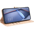 Husa cu clapetă pentru Xiaomi Redmi A5, Wallet Rhombus, roz