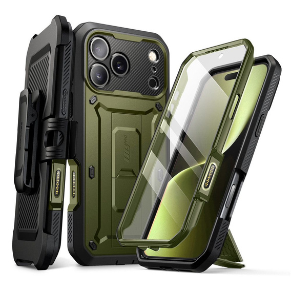 Carcasă Supcase pentru iPhone 17 Pro Max, Unicorn Beetle Pro, Guldan