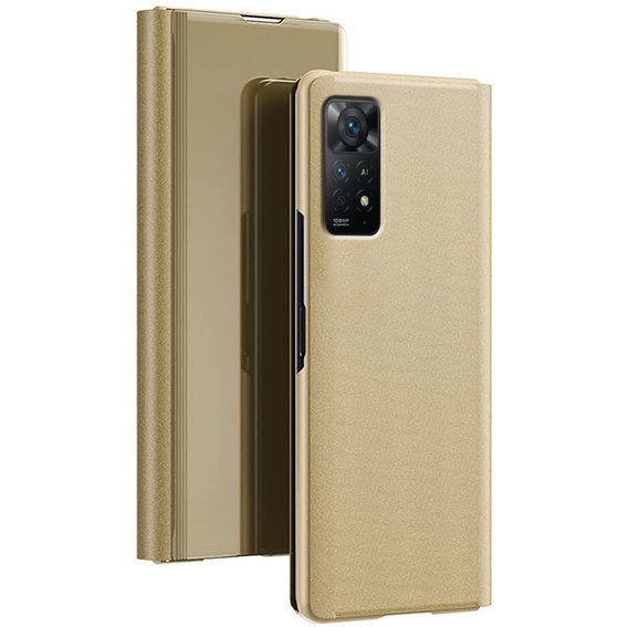 Huse pentru Xiaomi Redmi Note 11 Pro 4G / 5G, Clear View, de aur