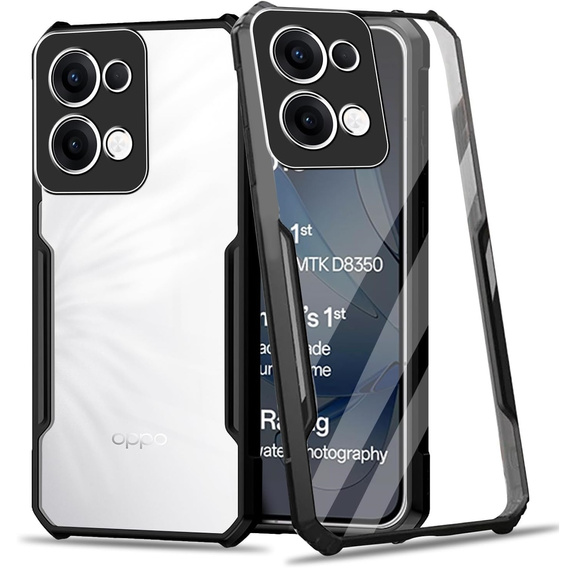 Huse pentru Oppo Reno 13, AntiDrop Hybrid, negru
