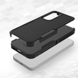 Husa blindată pentru Samsung Galaxy S23 FE, Dual Shockproof, negru
