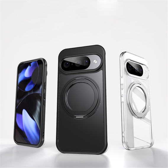 Husă pentru Google Pixel 10 / 10 Pro , pentru MagSafe, cu suport, negru