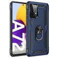 Husă blindată pentru Samsung Galaxy A72 5G, Nox Case Ring, albastru